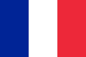 English , German, French & Other Languages 5 Flag of France